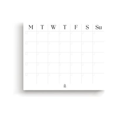 Magnetic Fridge Planner - Monthly