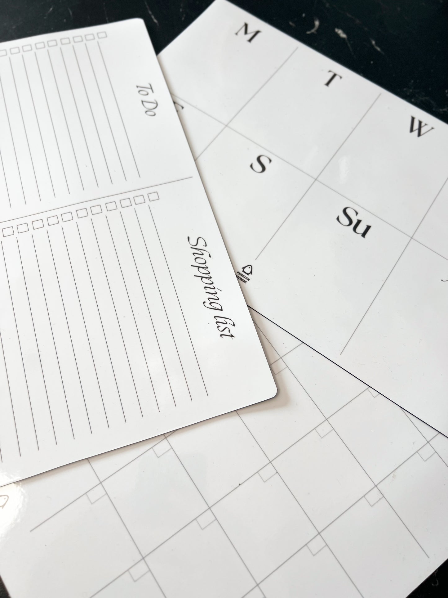 Magnetic Fridge Planner - Weekly