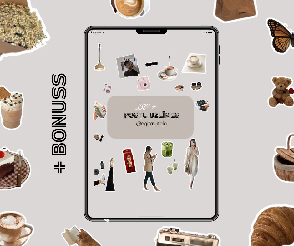 Canva iOS CORE dizaina veidnes satura veidotājiem, mazajiem uzņēmumiem un personīgajiem zīmoliem (+bonuss)