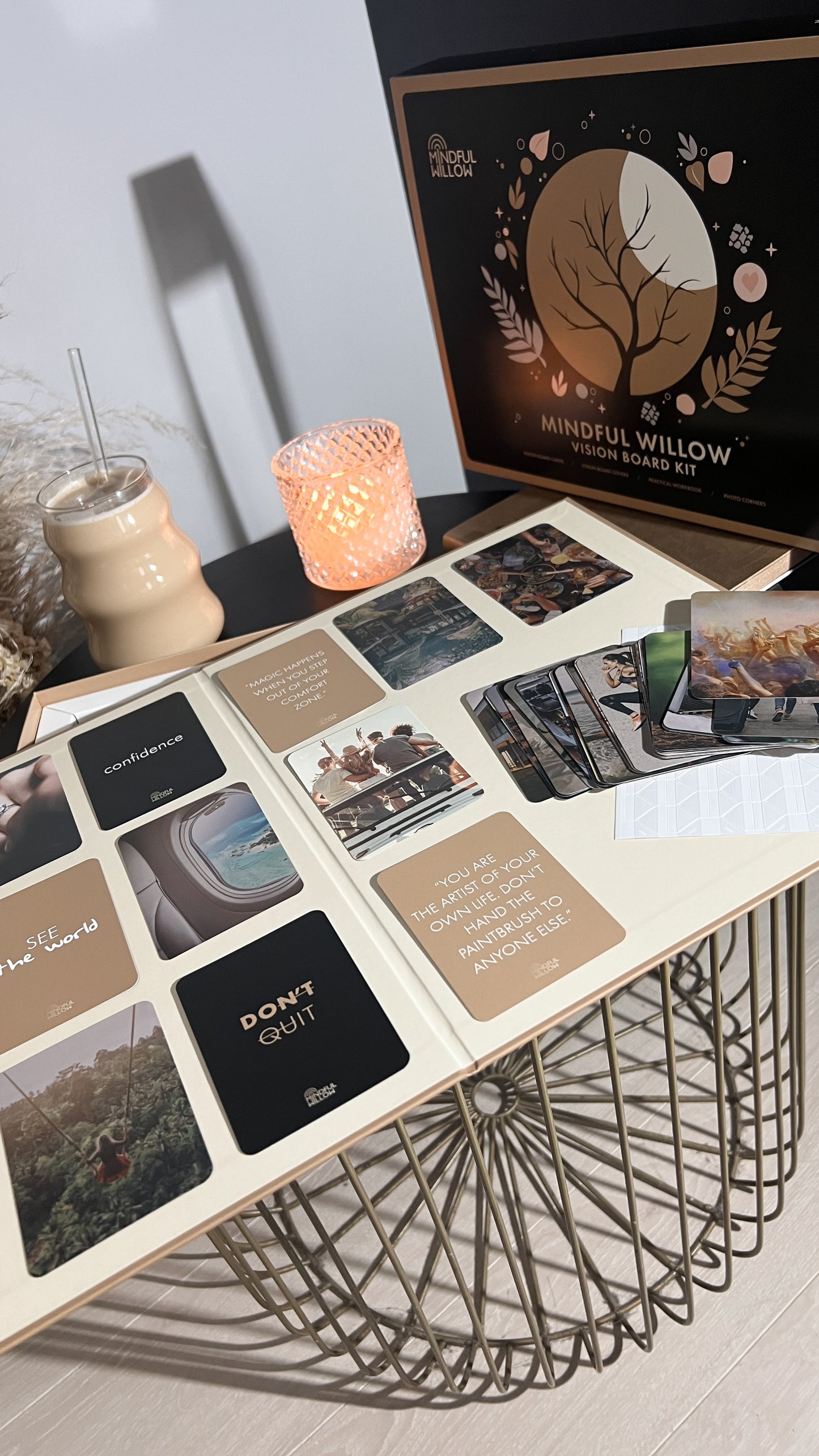 Mindful Willow Vision Board Kit