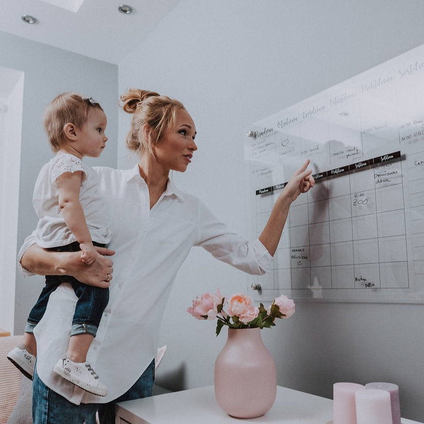 HUGE Acrylic Wall Planner "CLEAR VISION"
