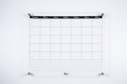 Acrylic Wall Planner "MY PERFECT MONTH" - LARGE